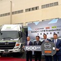 銷售目標 100 台、NX 臺灣國際物流率先交付 Hino 500 系列 17 噸 Trantechs 鷗翼車正式發表