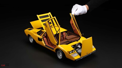 模型車比可掛牌的汽車更貴！台幣63萬的Lamborghini Countach 4.0 V12如同真車
