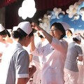 中華醫大護理系加冠典禮231位準南丁格爾傳光宣誓