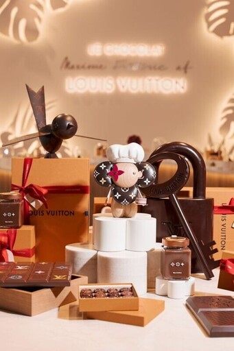 路易威登海外首間「巧克力專賣店」插旗新加坡！LV經典硬箱、老花圖騰化身絕美精品巧克力