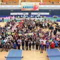 嘉義縣議長盃桌球賽熱鬧開打 吸引上千人參賽切磋球技