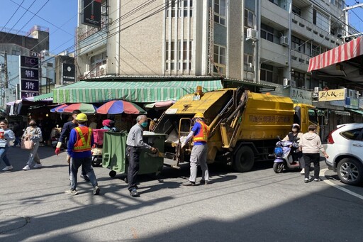 嘉義市5 月再增2定時定點垃圾收運點 請民眾多加運用並做好垃圾分類