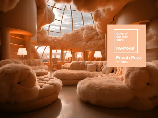 2024 Pantone色彩Peach Fuzz 居家風格推薦
