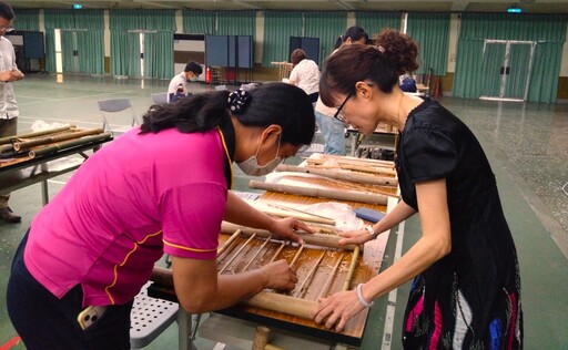 南臺科大USR辦竹工藝種子教師培訓營 紮根幼苗永續鹽水在地文化