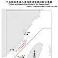共機艦持續於臺海周邊活動 國軍嚴密監控應處