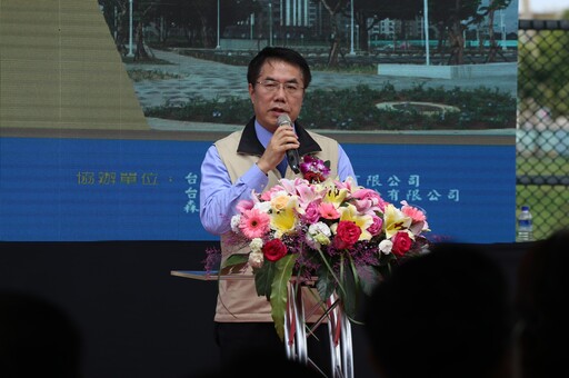 砲校一期區段徵收區完工通車，黃偉哲市長啟用「永康之星」