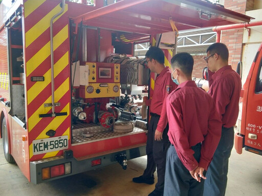 澎湖消防替代役新進員工接受專業訓練 助力災害救援