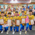 「亞洲盃4人制合球錦標賽」中華隊奪6冠 為國爭光選手獲市長表揚