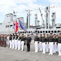 海軍敦睦艦隊抵安平商港 開放民眾登艦參觀