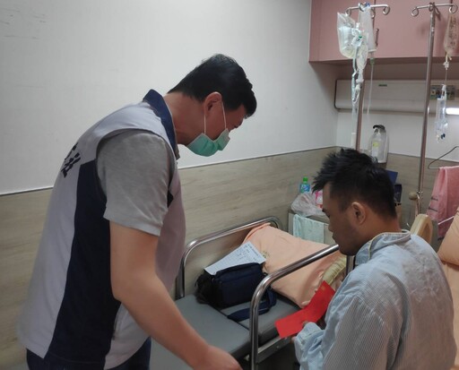 台南軍人服務站奇美醫院慰問急難國軍家屬