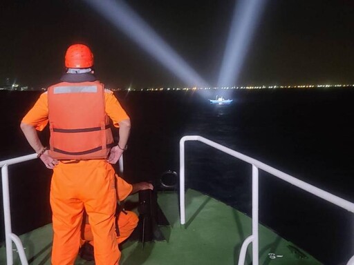 漁民出海作業中風失聯 臺南海巡協助搜尋送醫