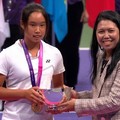 WTA未來之星冠軍楊亞依挑戰職業 勇奪海碩盃會內首勝寫新紀錄