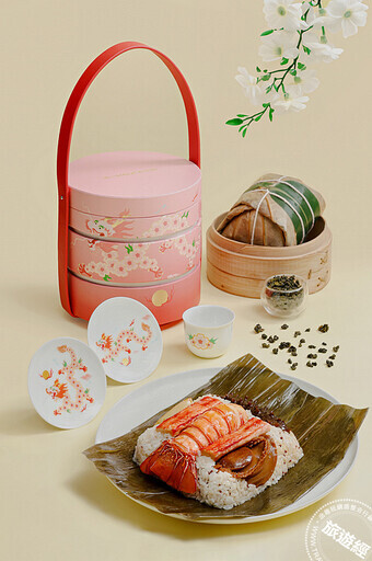 台北晶華好榮「粽」 搭配東方愛馬仕「SHANG XIA上下」茶器禮盒、龍蝦成焦點 - 旅遊經
