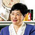 Chao Yang-ching, chairwoman of the Financial Information Service Co., is the driving force behind stable interbank financial transactions財金公司董事長趙揚清  穩定金融跨行交易推手