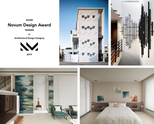 【D.H.I.A黃靜文設計】2019 Novum Design Award 獨樹一格建築雙「銀」！