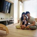 歐德傢俱用綠建材 為豬豬隊友打造安心親子宅 全室Order floor超耐磨木地板 健康無毒 舒適升級