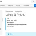 Google為HTTPS和SSL代理負載平衡服務推出SSL政策功能