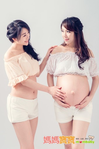 當雙胞胎遇上雙胞胎 依依佩佩‧享受姊妹一起懷孕的幸福