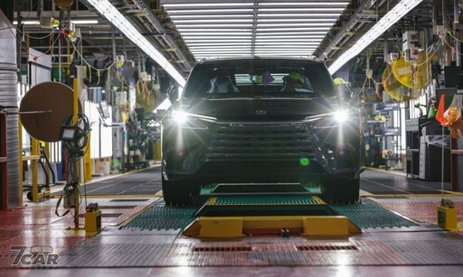 首款北美生產的 Lexus 全新 TX 於印第安納工廠量產
