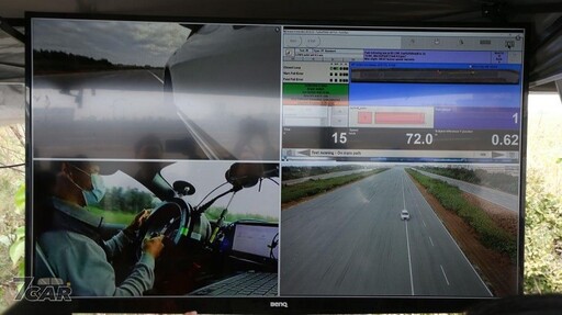 自動駕駛機器人現場展演 ARTC 車輛主動安全《車道維持系統》測試驗證能量 活動參訪