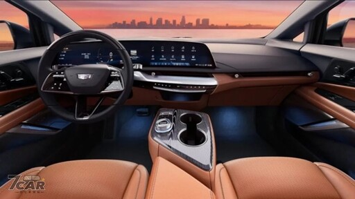 共享品牌設計 DNA 全新 Cadillac Optiq (IQ傲歌) 內裝首度公開