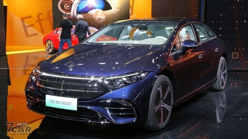 2024 北京國際車展：小改款 Mercedes-Benz EQS 實拍