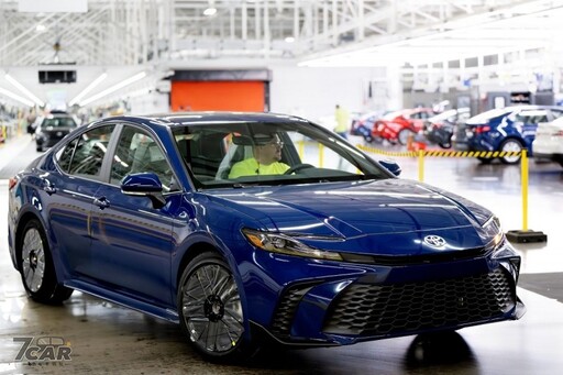往電氣化邁進 美規 2025 Toyota Camry 正式於北美工廠下線