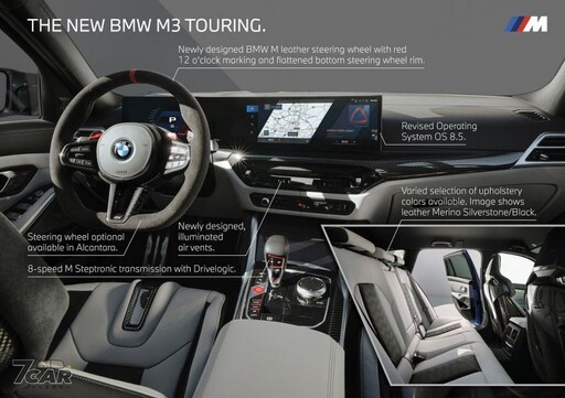 Competition xDrive 車型提升 20 匹馬力！ BMW M3 / M3 Touring 改款登場