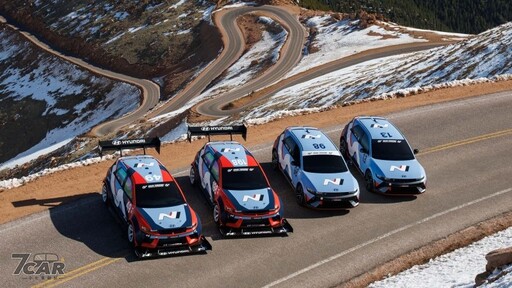挑戰最速電動車 Hyundai Ioniq 5 N 派克峰爬山賽車登場