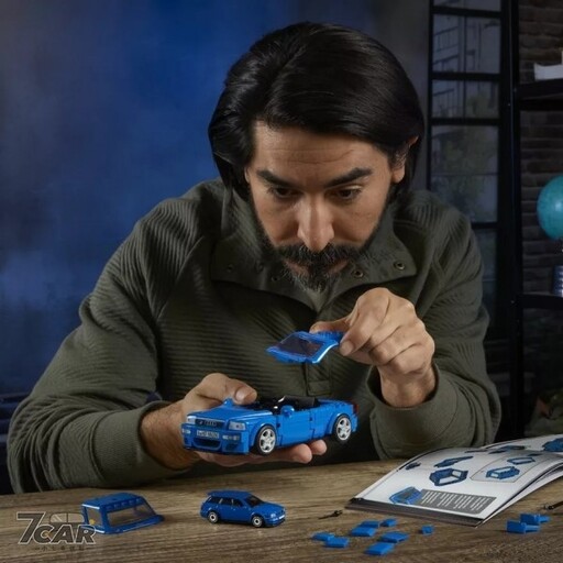 Audi 經典車化身積木組合，Mattel 與 Hot Wheels 推出 RS2 Avant 與 R8 LMS 模型套件