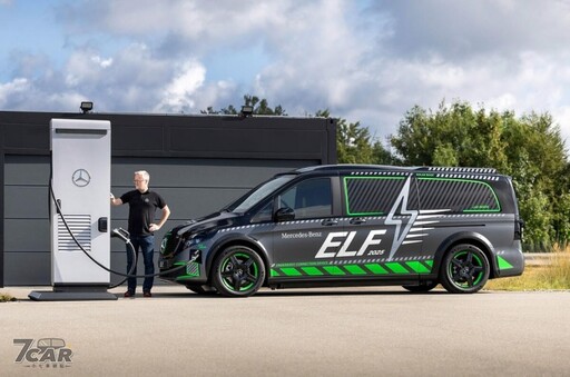 挑戰「5 分鐘滿電」極限,Mercedes-Benz ELF 原型車登場