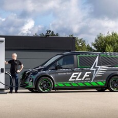 挑戰「5 分鐘滿電」極限，Mercedes-Benz ELF 原型車登場