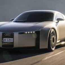 預告 2027 年量產純電雙門跑車走向，Audi Concept C 實車在德國上路