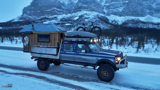 露營車終極試煉：在-51℃的冬季、一個人獨自駕車穿越阿拉斯加去北海看極光