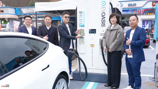 台灣中油與EVOASIS合作，加油站逐漸轉型電動車充電站