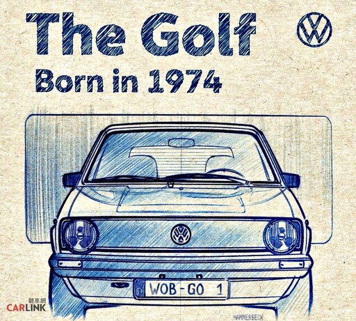 台灣福斯透過AI科技生成歷史照片祝Golf 50歲生日快樂，車主有機會到德國狼堡參加GTI嘉年華！