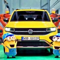 幽默可愛小小兵加入Volkswagen全球宣傳陣容，純電ID.4現蹤賣座電影下半年導入！