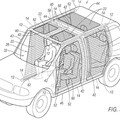 Ford為下一代純種越野車設計出情境式超大螢幕車門與天窗專利、但量產機率趨於零