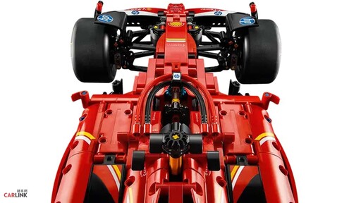 Ferrari F1賽車1：8樂高版｜零件破千、機械感十足非常好玩、價格不便宜