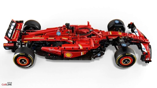 Ferrari F1賽車1：8樂高版｜零件破千、機械感十足非常好玩、價格不便宜