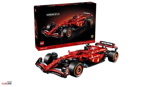 Ferrari F1賽車1：8樂高版｜零件破千、機械感十足非常好玩、價格不便宜