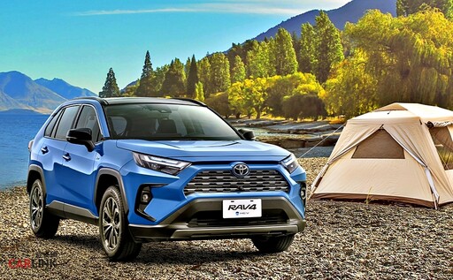 穩居台灣進口休旅車銷售冠軍TOYOTA RAV4，曜黑魅影版124萬元登場！