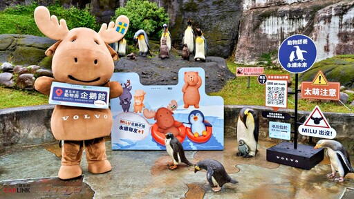 VOLVO與臺北市立動物園合作計畫進一步擴大，打造企鵝館內及館外周邊成為永續互動展場！