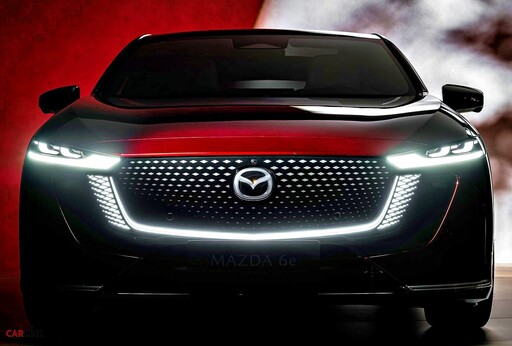 依然絕美！Mazda透過絕美的電動車6e，將傳統的三廂四門中型房車帶回來。