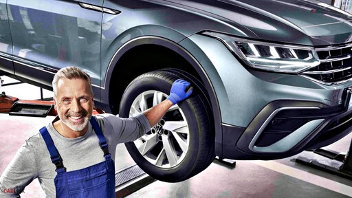 Volkswagen「輪轉安心季」指定品牌輪胎買3送1,質感原廠配件、精品最低55折起!