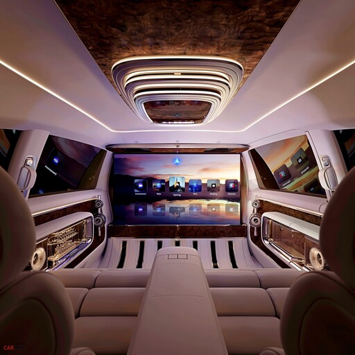顛覆超豪華MPV移動想像。Mercedes-Benz上海車展全球首發:Vision V全新概念車