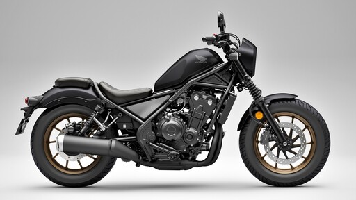 桀驁不馴的靈魂Honda Motorcycle 2025年式Rebel500、Rebel500S 29.8/30.8萬元國內登場!