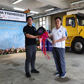 Scania Taiwan贈與國立北科附工SCANIA T112M曳引車