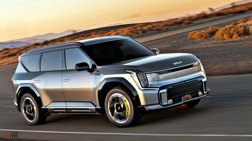 501匹、0~100km/h加速4.3秒,Kia高性能電動SUV EV9 GT,2025年下半年上市!
