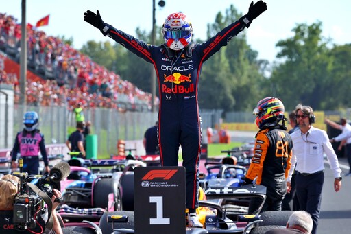 Max Verstappen週末制霸!義大利GP強勢奪冠刷新F1歷史最速單圈!